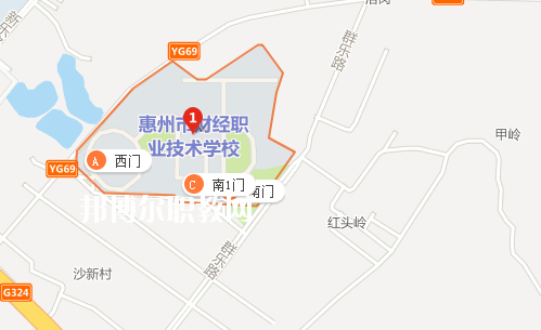 惠州財經職業(yè)技術學校地址在哪里