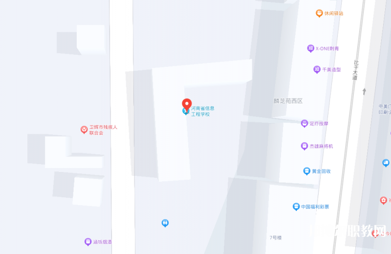 河南省信息工程學校地址，乘車路線