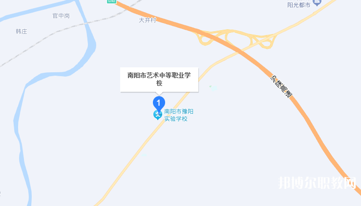 南陽市藝術(shù)中等職業(yè)學(xué)校地址，乘車路線