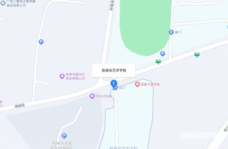 桂林市藝術(shù)學(xué)校地址，乘車(chē)路線