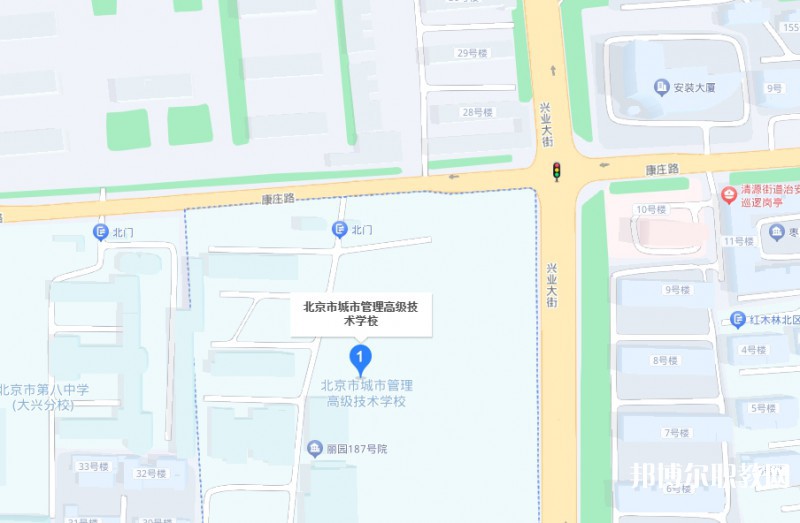 北京市城市管理高級技術(shù)學(xué)校地址，乘車路線