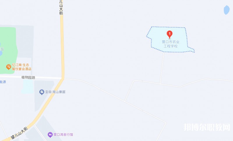 營口市農業(yè)工程學校地址，乘車路線