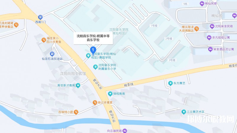 沈陽音樂學院附屬中等音樂學校地址，乘車路線